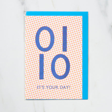 365 Find Your Day Card JANUARY / Letterpress Letter - bungu