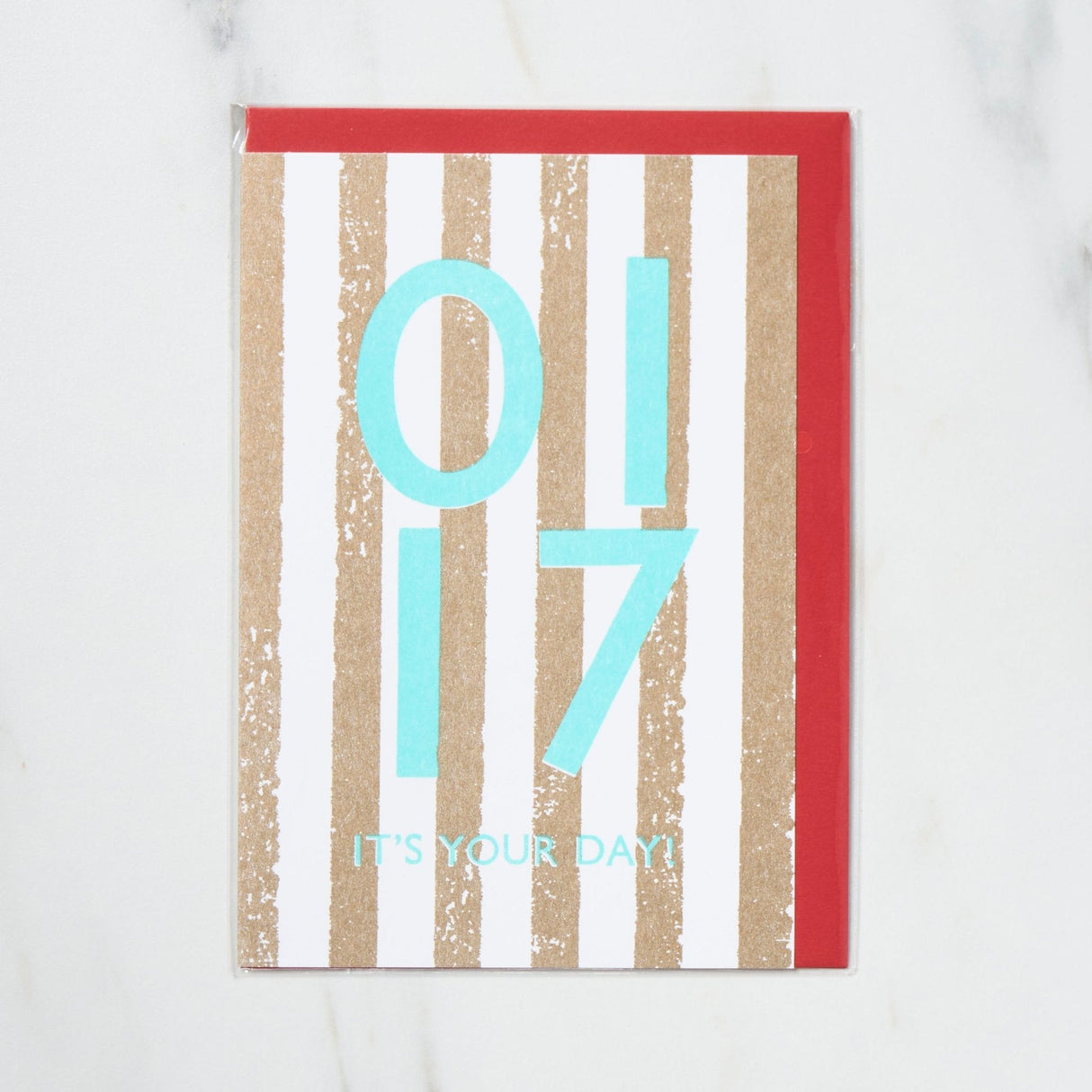 365 Find Your Day Card JANUARY / Letterpress Letter - bungu