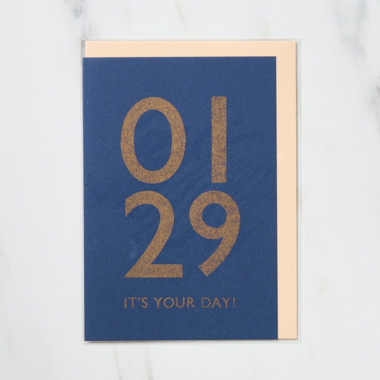 365 Find Your Day Card JANUARY / Letterpress Letter - bungu