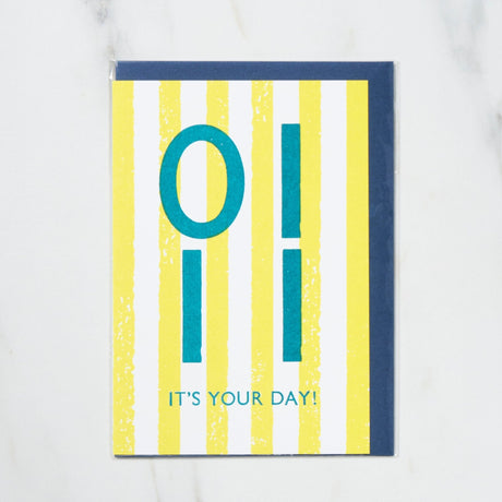 365 Find Your Day Card JANUARY / Letterpress Letter - bungu