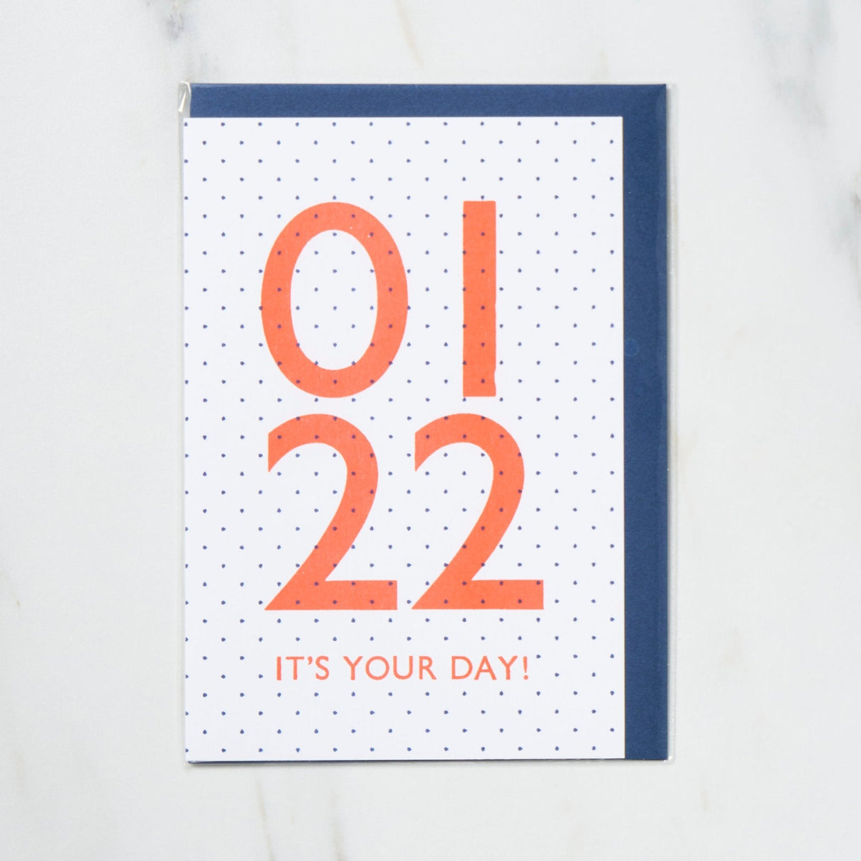 365 Find Your Day Card JANUARY / Letterpress Letter - bungu