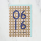 365 Find Your Day Card JUNE / Letterpress Letter - bungu