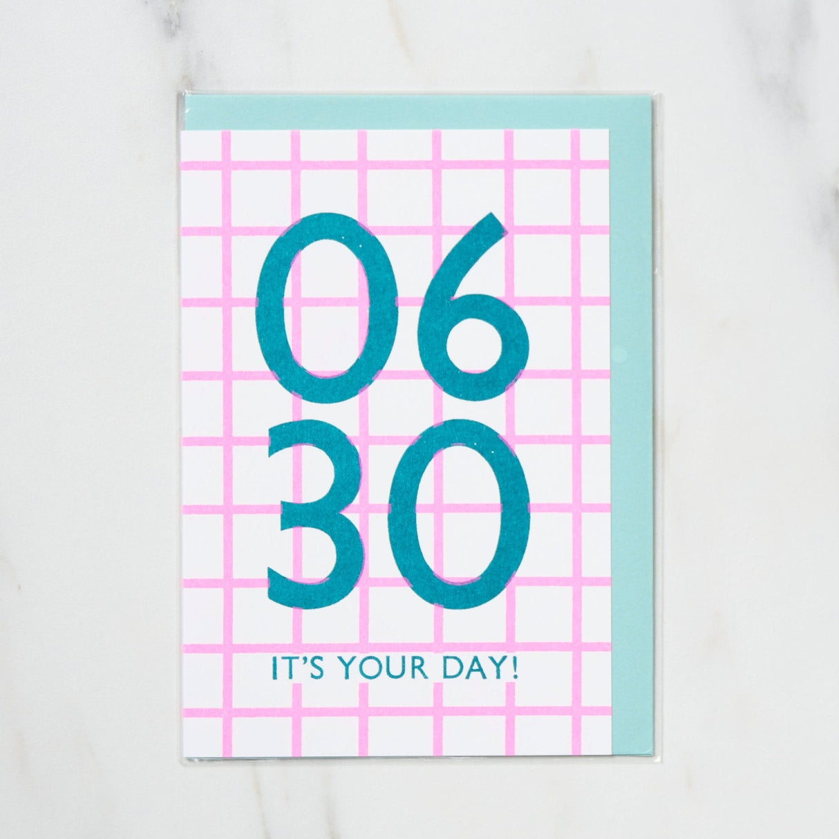 365 Find Your Day Card JUNE / Letterpress Letter - bungu