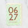 365 Find Your Day Card JUNE / Letterpress Letter - bungu