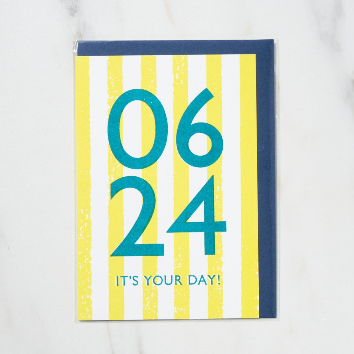 365 Find Your Day Card JUNE / Letterpress Letter - bungu