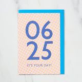 365 Find Your Day Card JUNE / Letterpress Letter - bungu