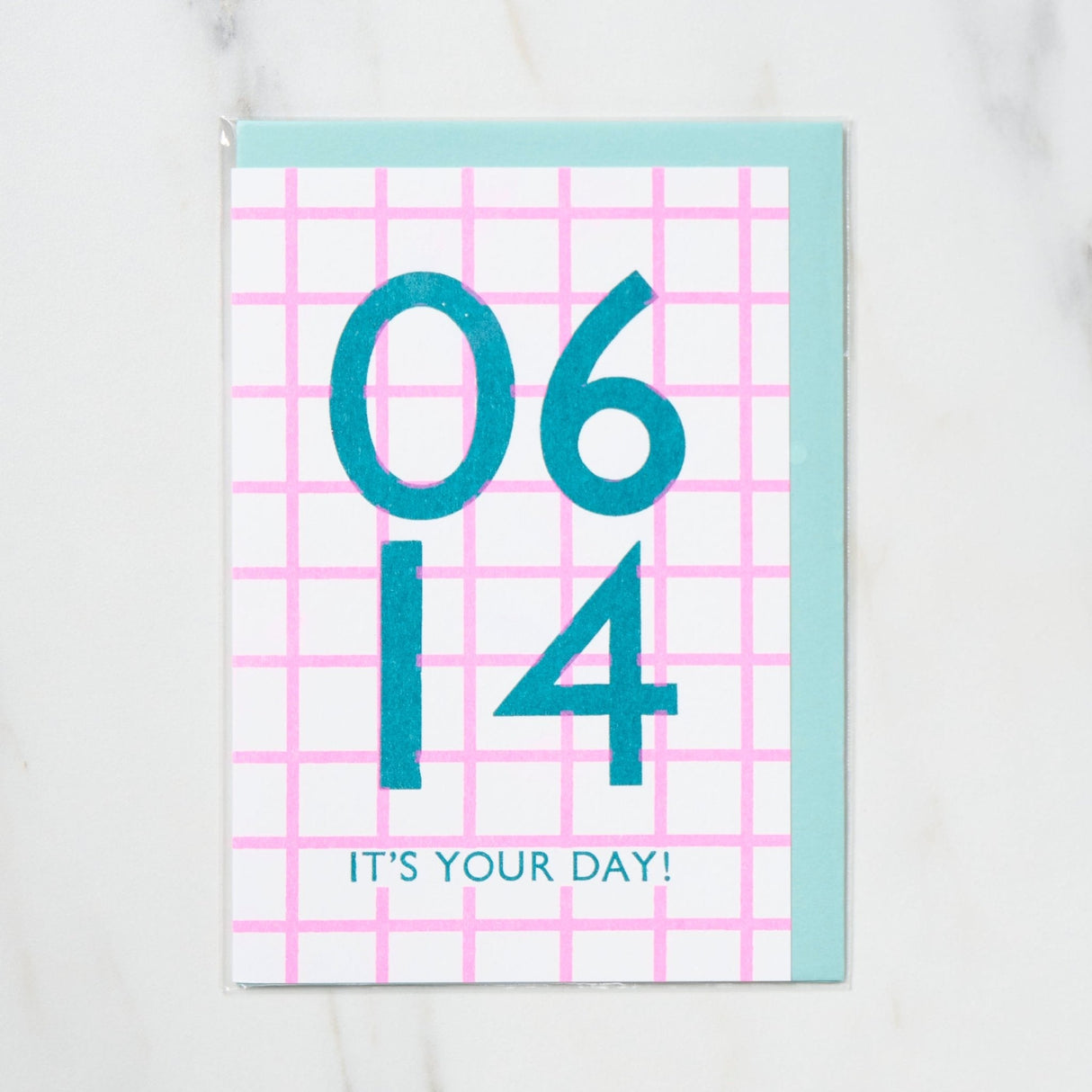 365 Find Your Day Card JUNE / Letterpress Letter - bungu