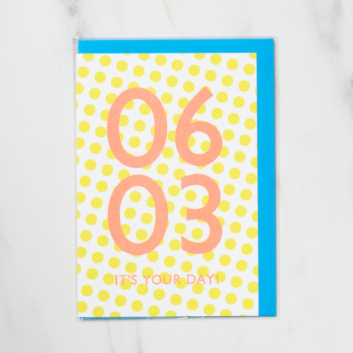 365 Find Your Day Card JUNE / Letterpress Letter - bungu