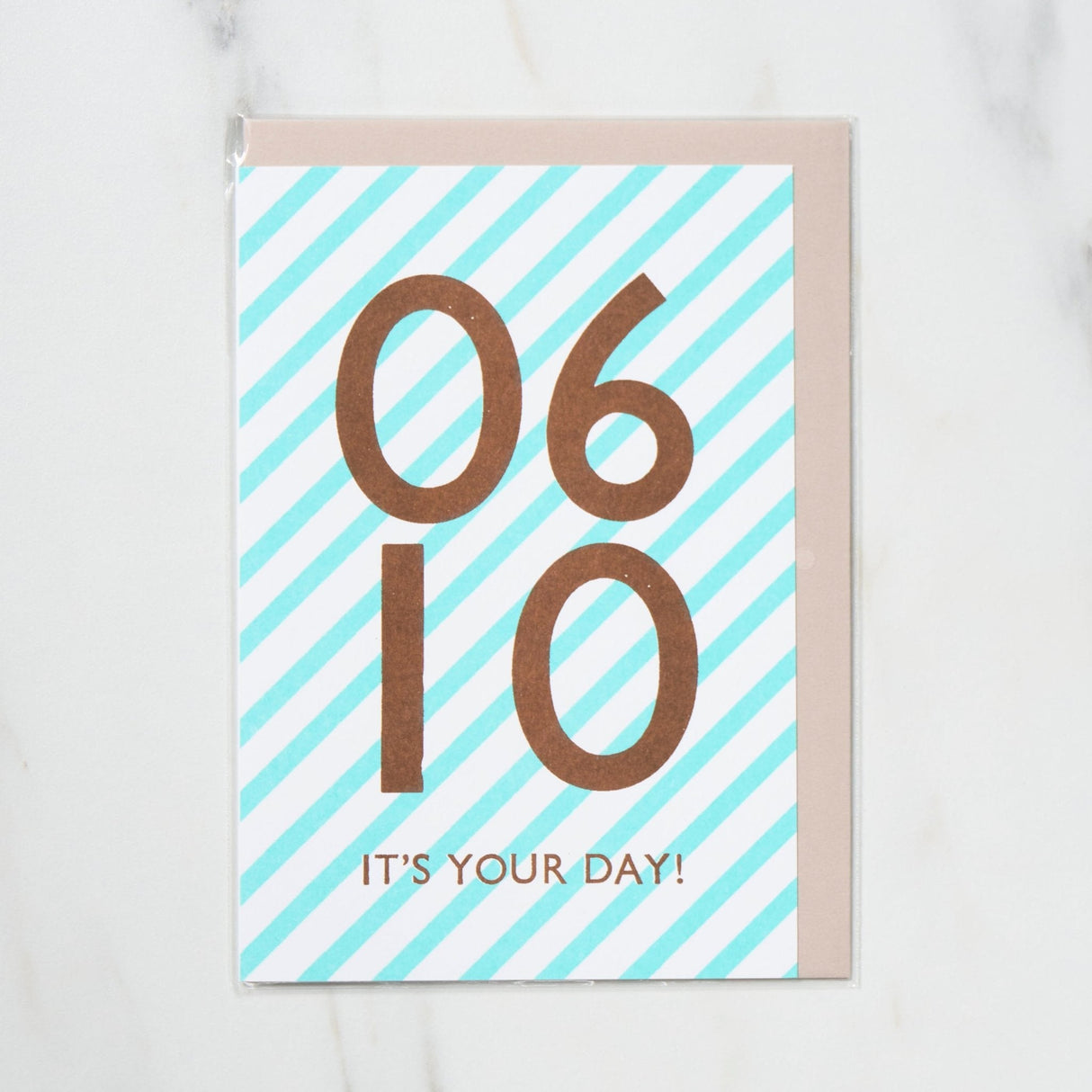 365 Find Your Day Card JUNE / Letterpress Letter - bungu