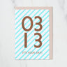 365 Find Your Day Card MARCH / Letterpress Letter - bungu