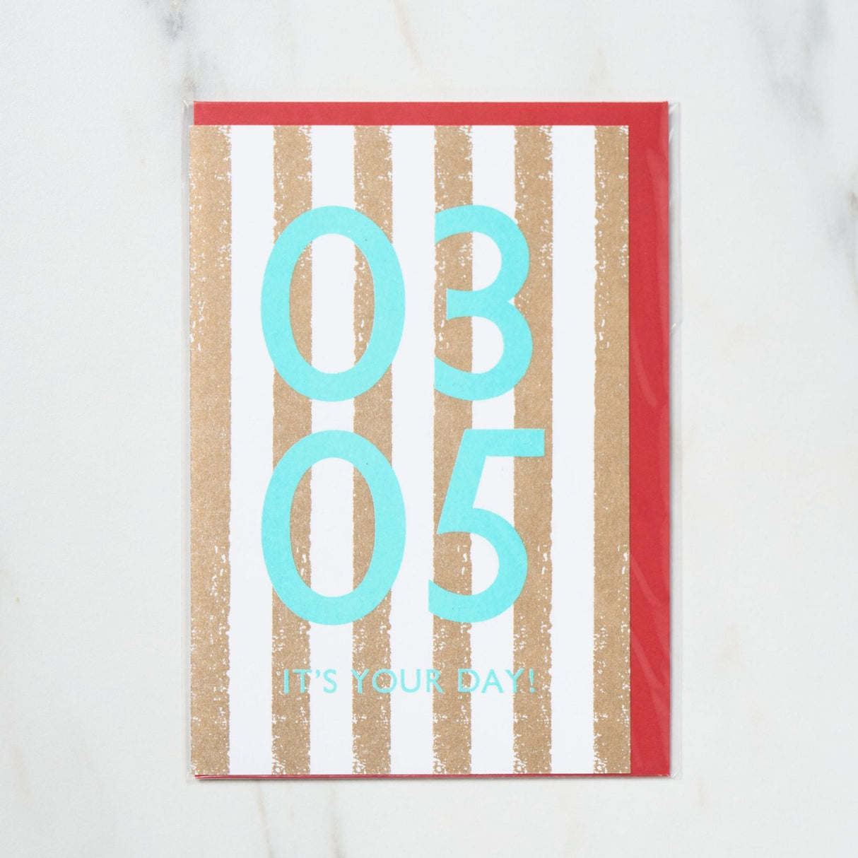 365 Find Your Day Card MARCH / Letterpress Letter - bungu