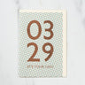 365 Find Your Day Card MARCH / Letterpress Letter - bungu