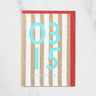 365 Find Your Day Card MARCH / Letterpress Letter - bungu