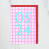 365 Find Your Day Card MAY / Letterpress Letter - bungu