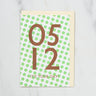 365 Find Your Day Card MAY / Letterpress Letter - bungu