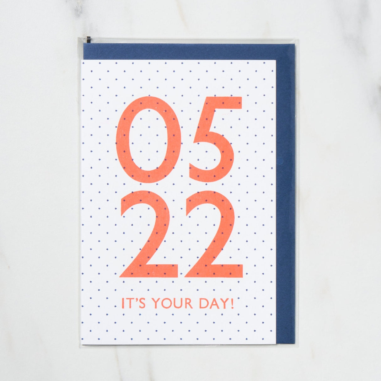 365 Find Your Day Card MAY / Letterpress Letter - bungu