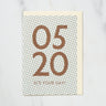 365 Find Your Day Card MAY / Letterpress Letter - bungu