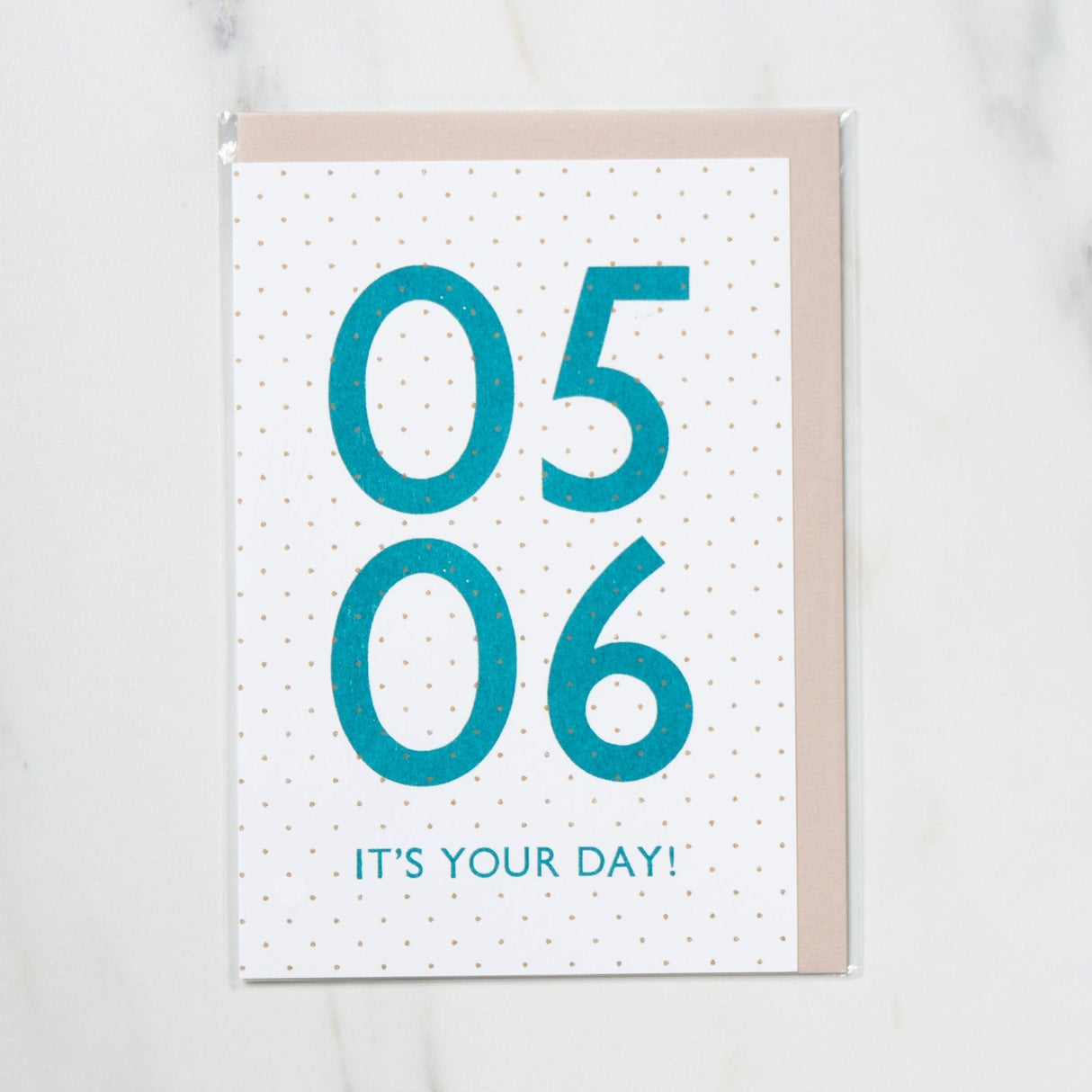 365 Find Your Day Card MAY / Letterpress Letter - bungu