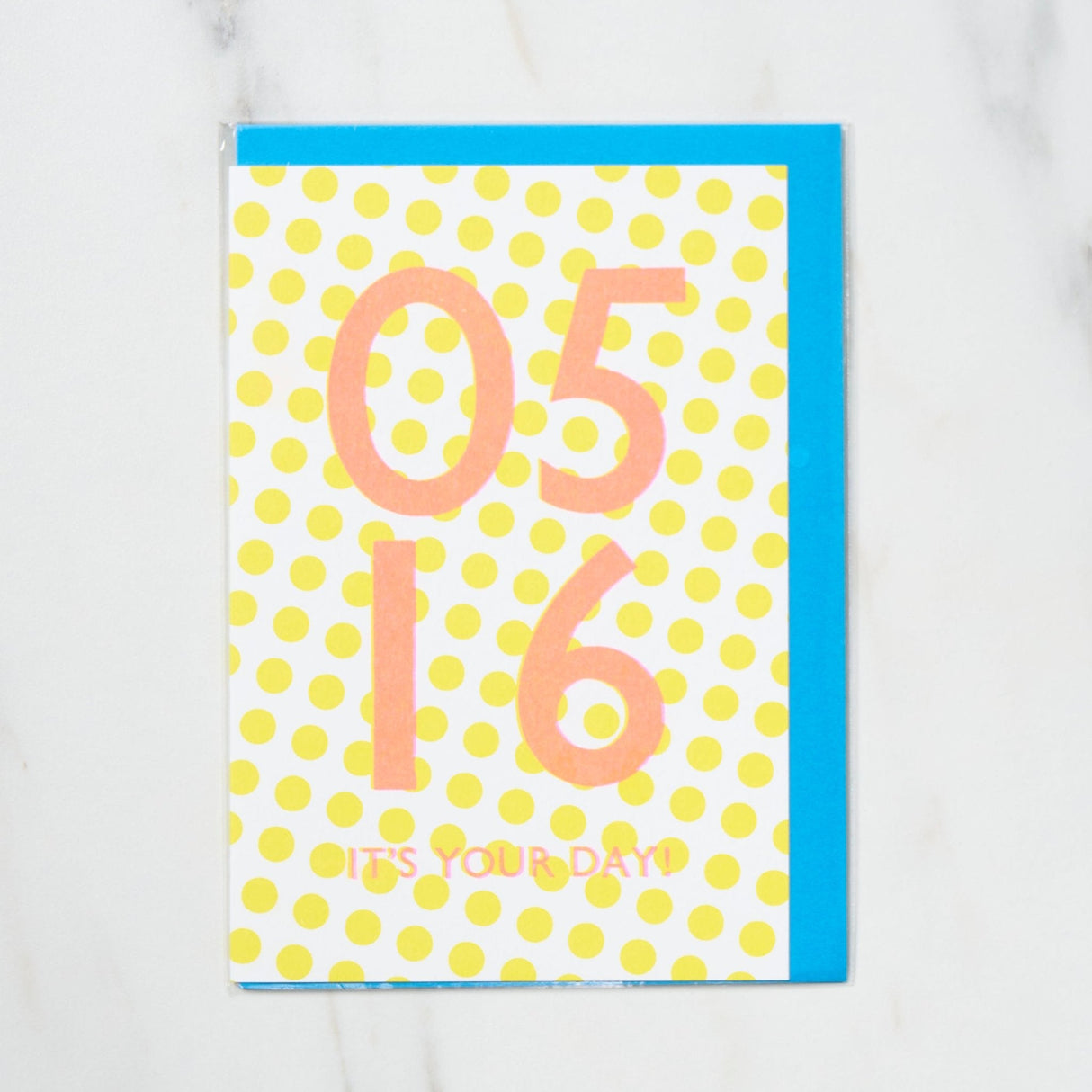 365 Find Your Day Card MAY / Letterpress Letter - bungu