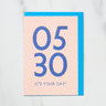 365 Find Your Day Card MAY / Letterpress Letter - bungu