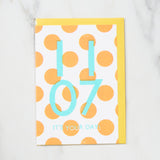 365 Find Your Day Card NOVEMBER / Letterpress Letter - bungu