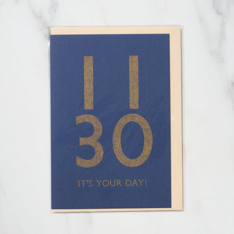 365 Find Your Day Card NOVEMBER / Letterpress Letter - bungu