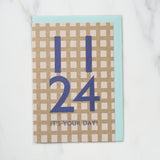 365 Find Your Day Card NOVEMBER / Letterpress Letter - bungu