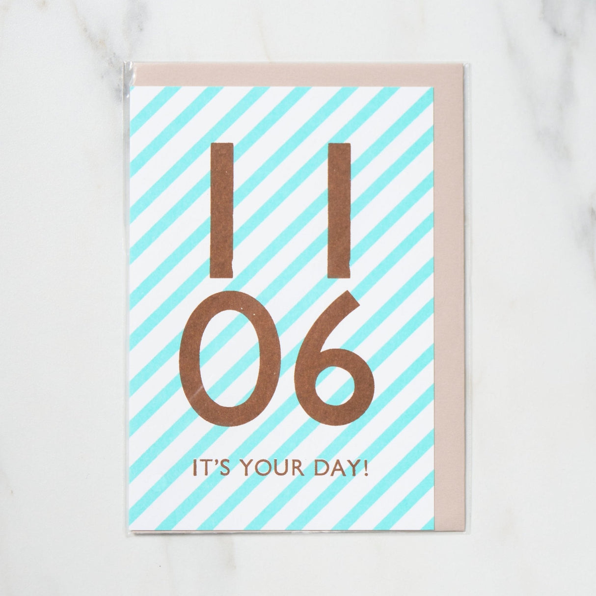 365 Find Your Day Card NOVEMBER / Letterpress Letter - bungu