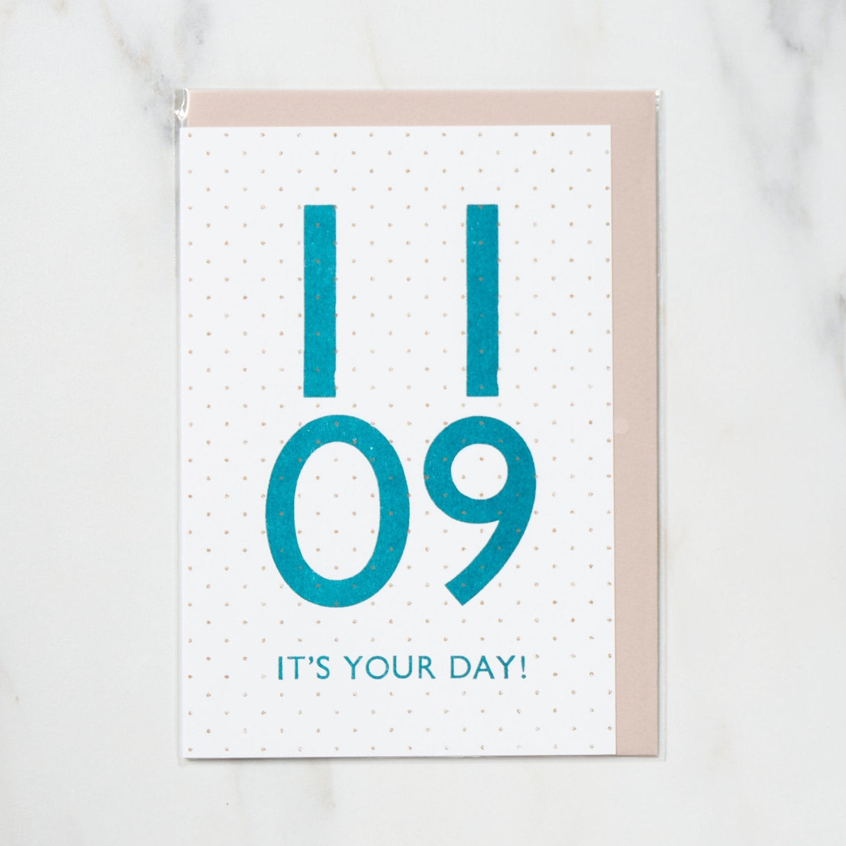 365 Find Your Day Card NOVEMBER / Letterpress Letter - bungu