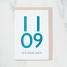 365 Find Your Day Card NOVEMBER / Letterpress Letter - bungu