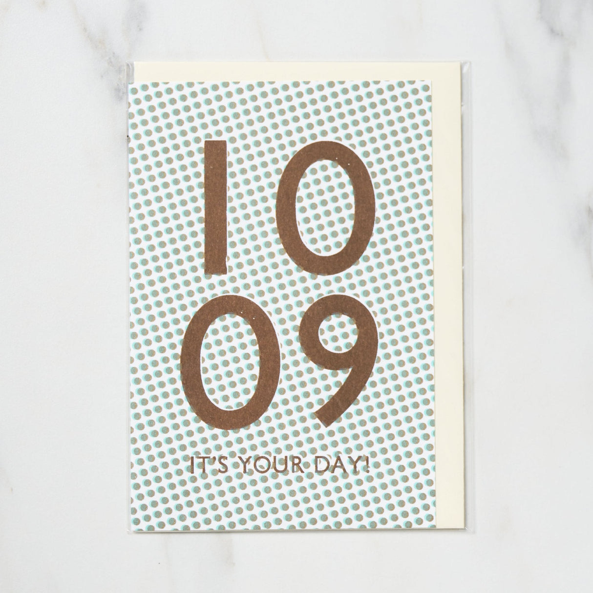 365 Find Your Day Card OCTOBER / Letterpress Letter - bungu