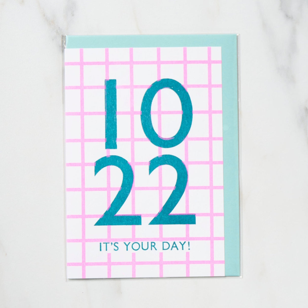 365 Find Your Day Card OCTOBER / Letterpress Letter - bungu