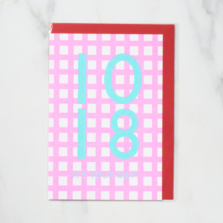 365 Find Your Day Card OCTOBER / Letterpress Letter - bungu