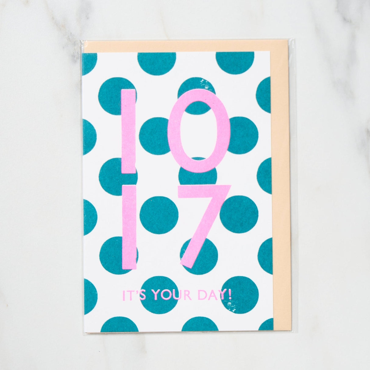 365 Find Your Day Card OCTOBER / Letterpress Letter - bungu