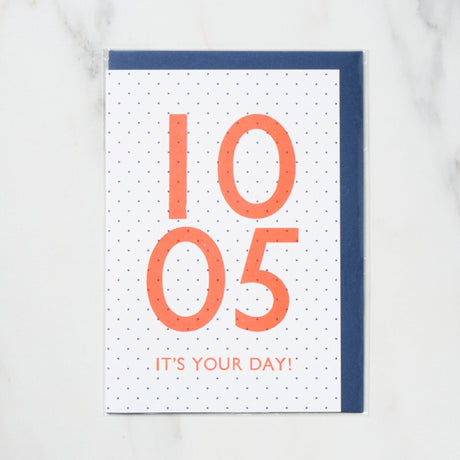 365 Find Your Day Card OCTOBER / Letterpress Letter - bungu