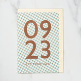 365 Find Your Day Card SEPTEMBER / Letterpress Letter - bungu