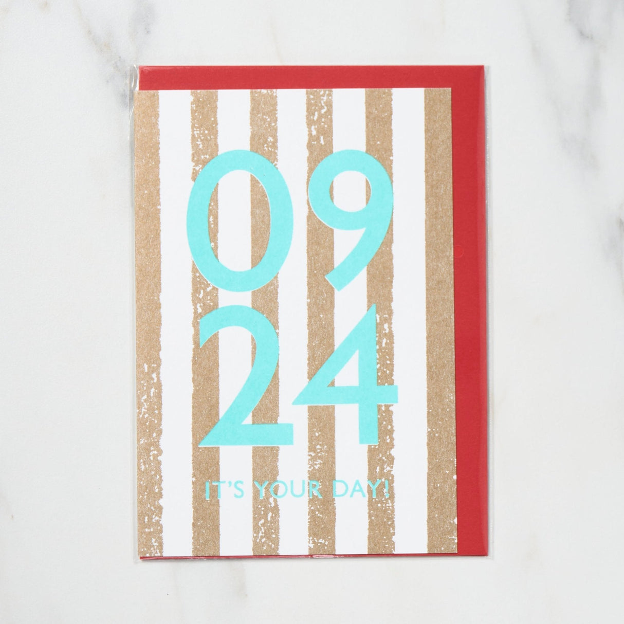 365 Find Your Day Card SEPTEMBER / Letterpress Letter - bungu