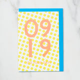 365 Find Your Day Card SEPTEMBER / Letterpress Letter - bungu