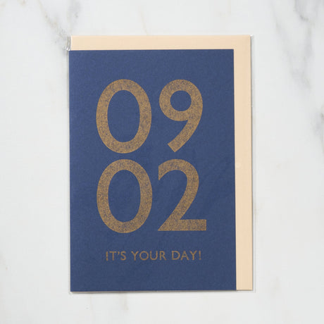 365 Find Your Day Card SEPTEMBER / Letterpress Letter - bungu