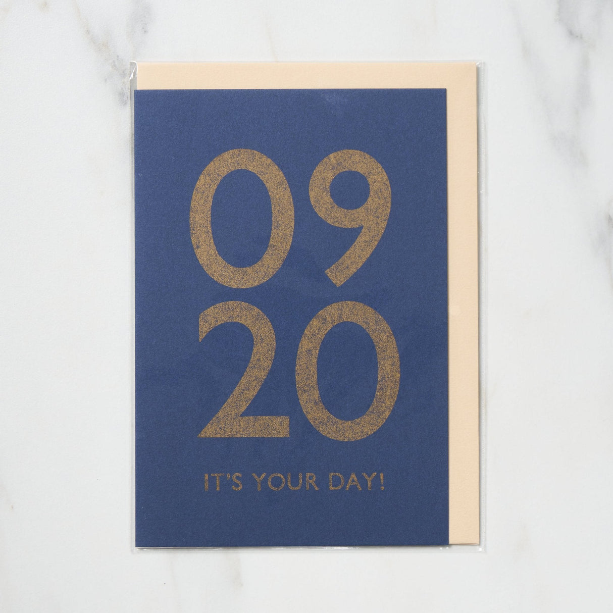 365 Find Your Day Card SEPTEMBER / Letterpress Letter - bungu