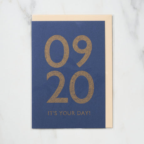 365 Find Your Day Card SEPTEMBER / Letterpress Letter - bungu