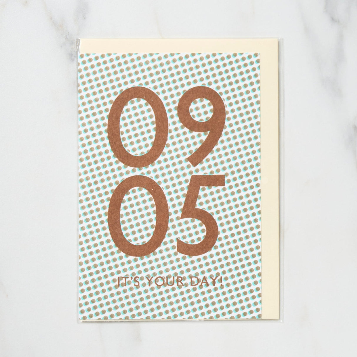 365 Find Your Day Card SEPTEMBER / Letterpress Letter - bungu