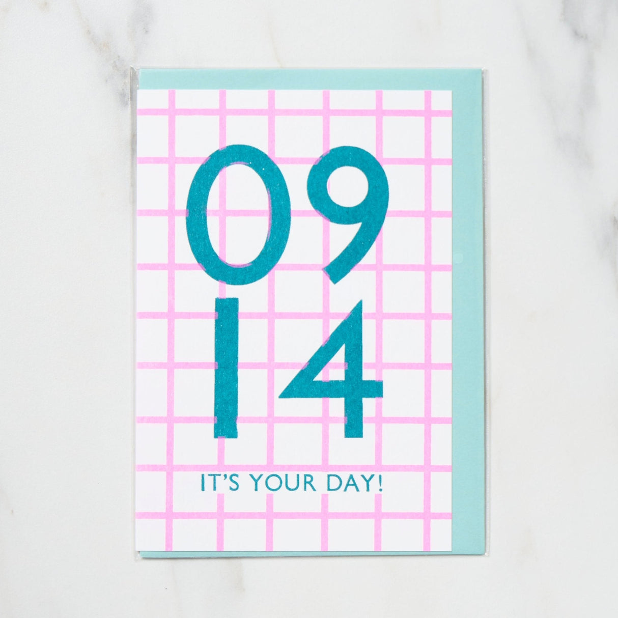 365 Find Your Day Card SEPTEMBER / Letterpress Letter - bungu