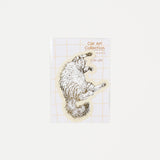365Cat.Art Collection Foil Sticker / ROKKAKU - bungu
