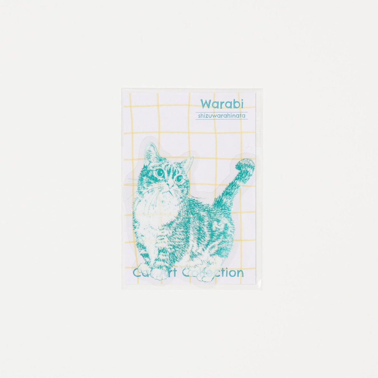 365Cat.Art Collection Foil Sticker / ROKKAKU - bungu