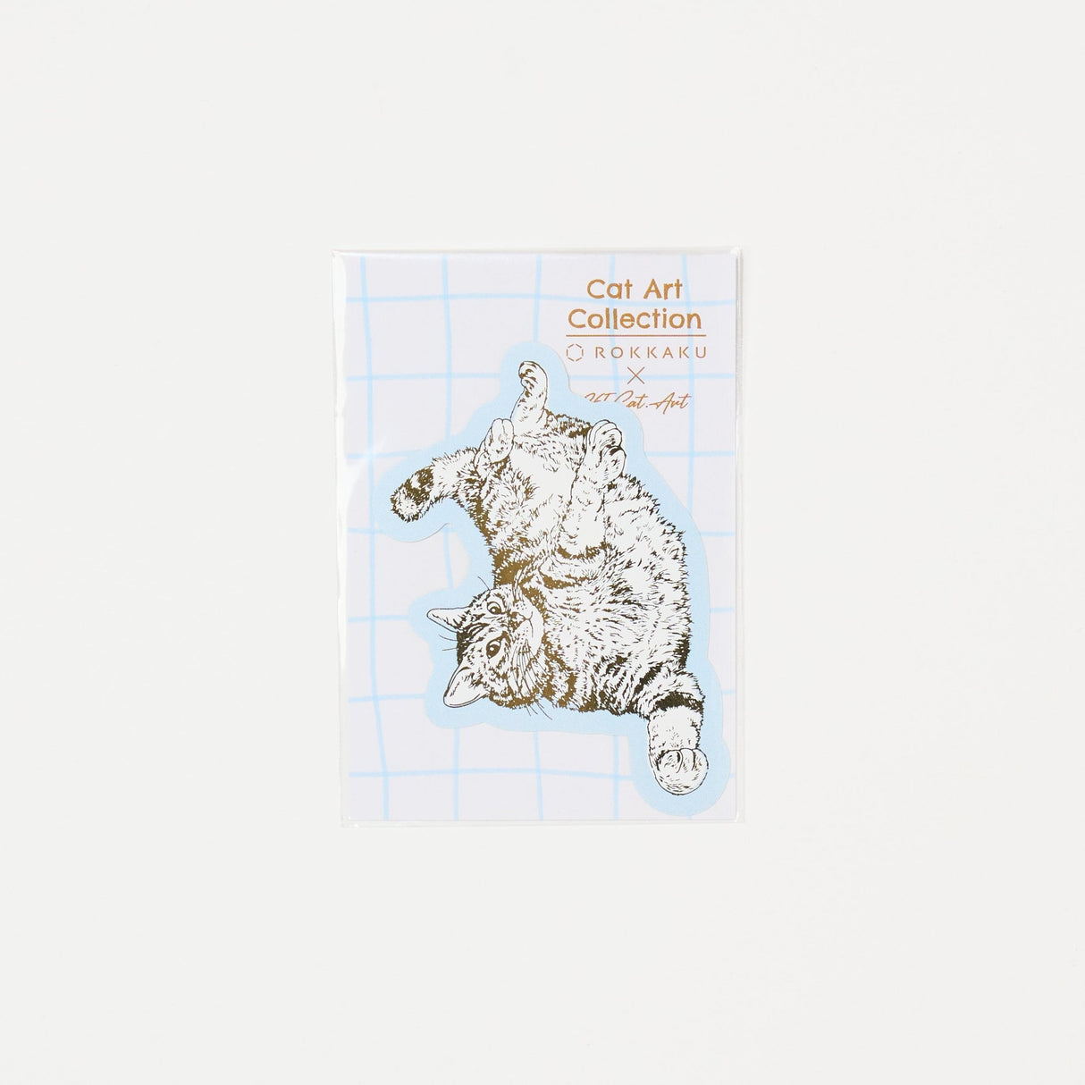 365Cat.Art Collection Foil Sticker / ROKKAKU - bungu