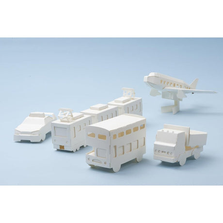 3D Coloring Workbook Vehicles Edition / KOKUYO - bungu