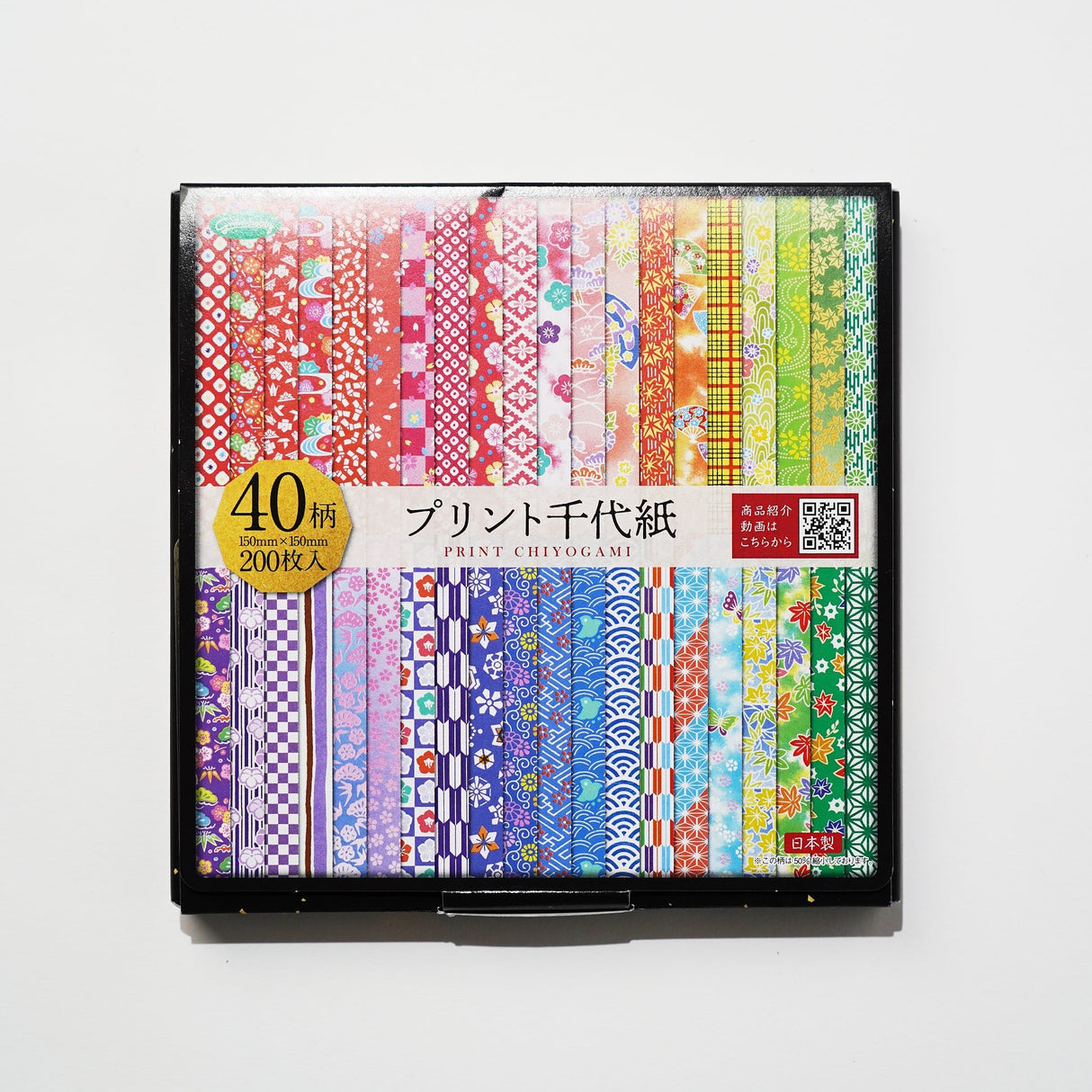 40 - Pattern Chiyogami Origami Paper / SHOWA NOTE - bungu