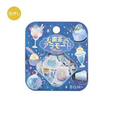 Kissaten Alamode Magic Foil Flake Stickers / BGM