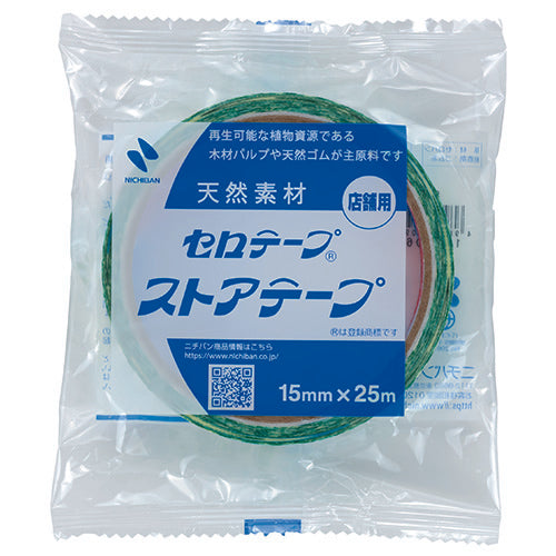 Cellophane Store Tape 15mm×25m / NICHIBAN